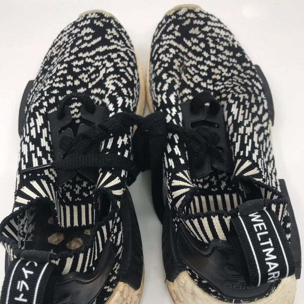 Adidas Boost Black White Men's Sneakers Size 6 - Picture 6 of 8
